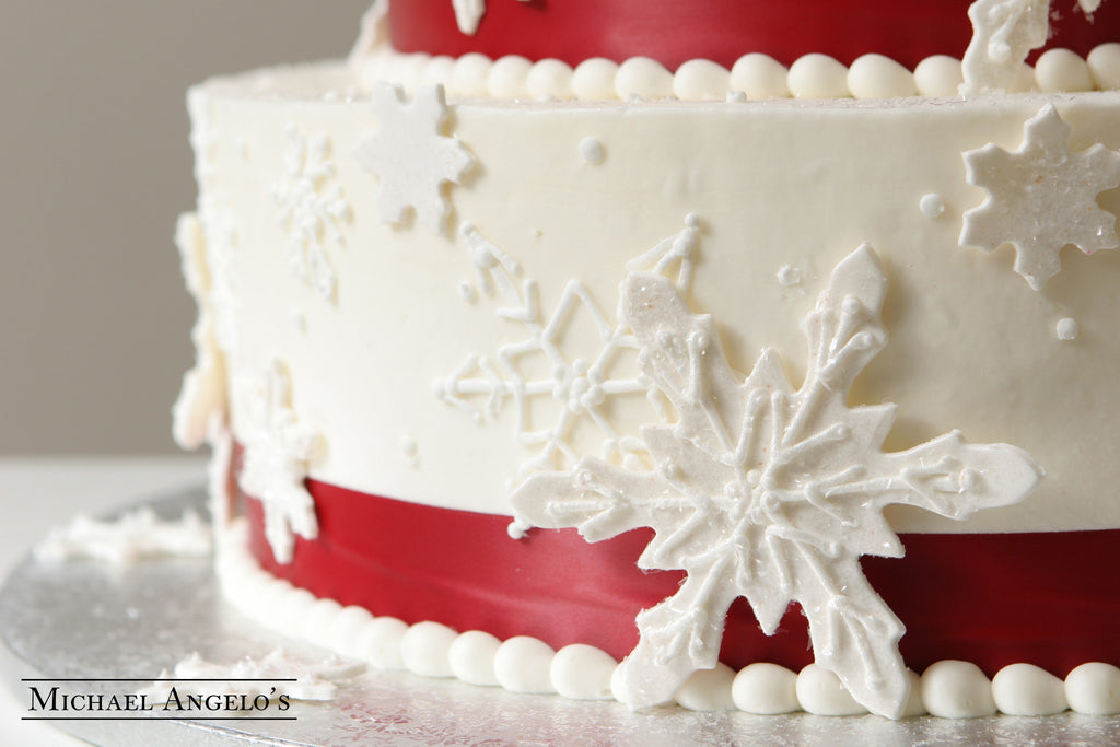 Snowflake Cake - Patisserie Makes Perfect