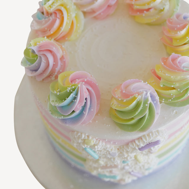 Online Cake  Order - Rainbow Rabbit #532Featured