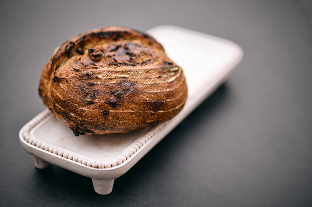 Roasted Walnut Cranberry Country Bread