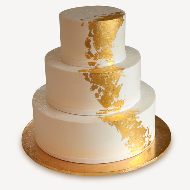 Gold Leaf Cake 