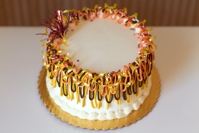 Online Cake Order - Fall Party Standard Round Cake #11Standard